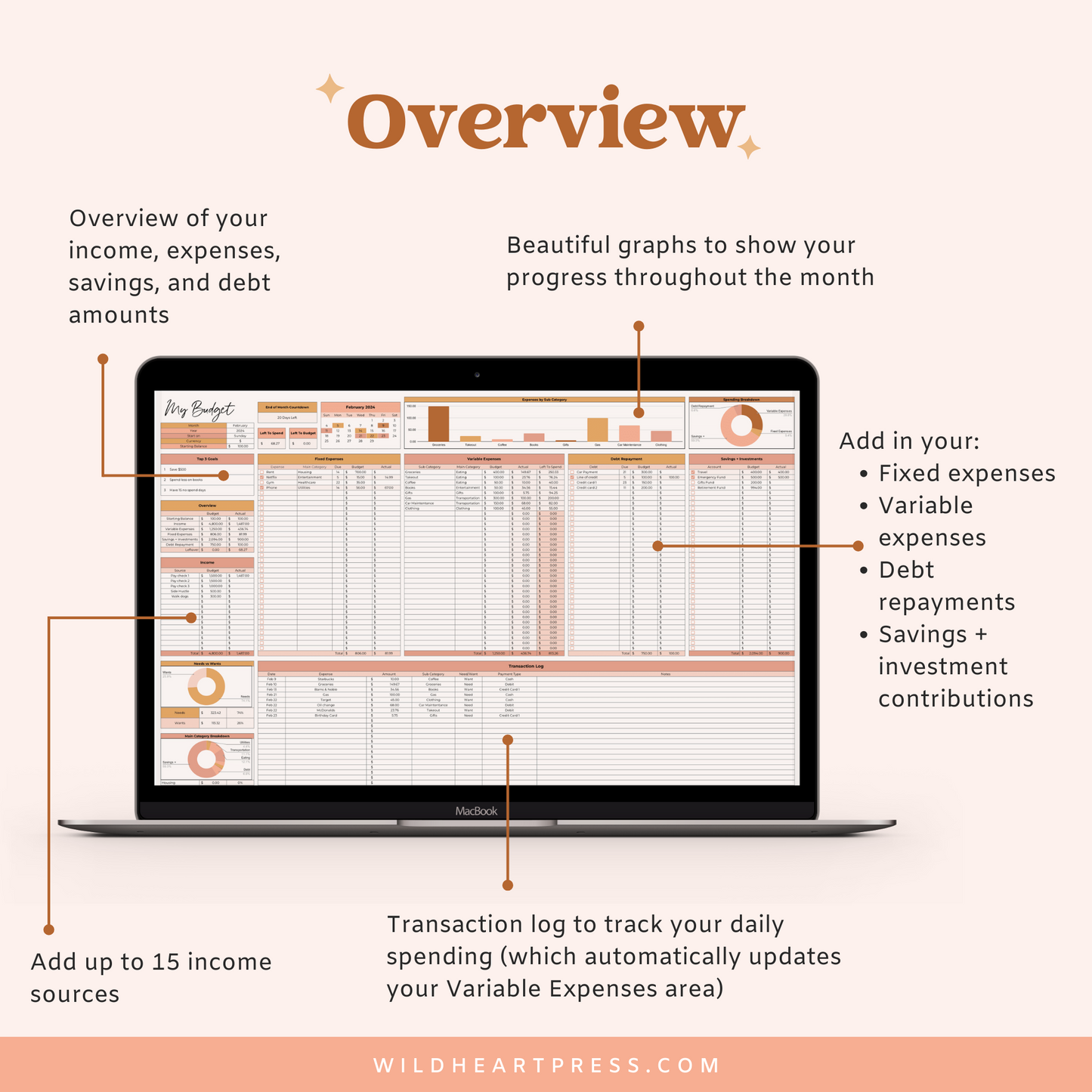 Simple Budget for Google Sheets